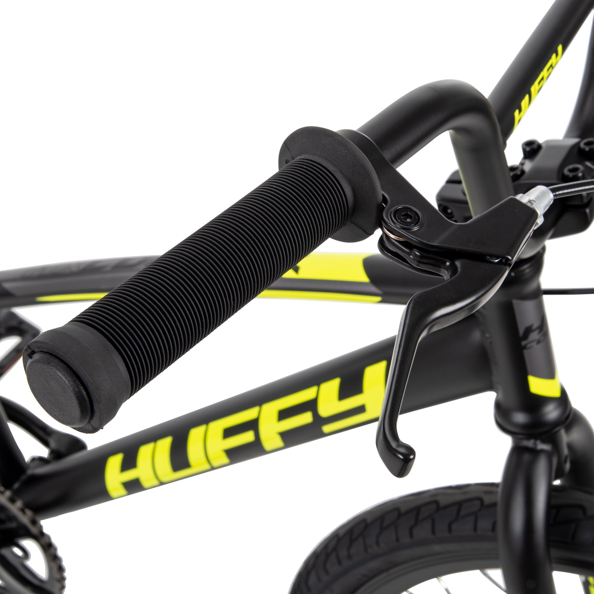Huffy HX Cruiser 24-inch BMX Bike for Boys, Black/Yellow