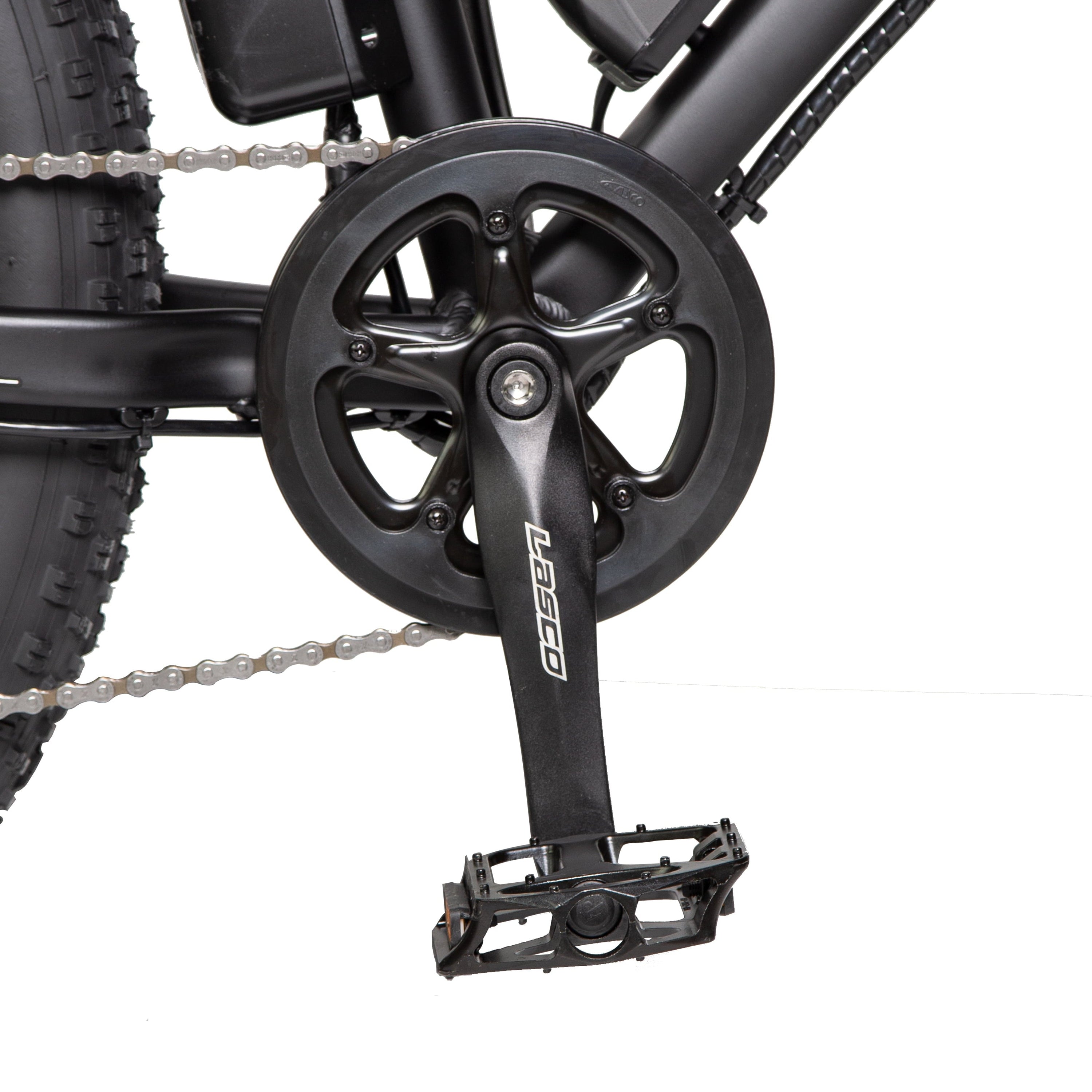 Ecotric 26" 36V 500W Fat Tire Electric Bicycle Mountain Beach e-Bike Removable Battery 7 Speed