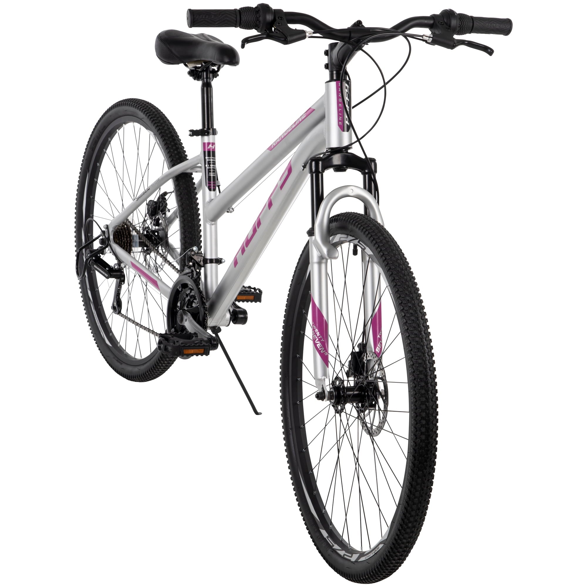 Huffy Rangeline Women’s Mountain Bikes, 27.5 inch, Silver