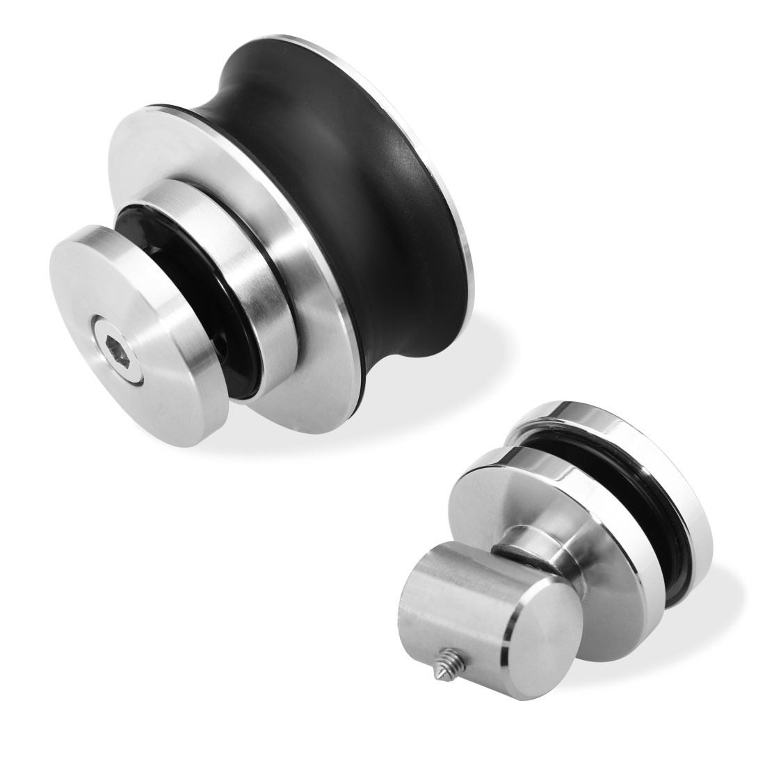 ELEGANT Frameless Bathtub Sliding Doors 60 in. W x 62 in. H